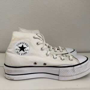 Converse All Star White High-Top Sneakers